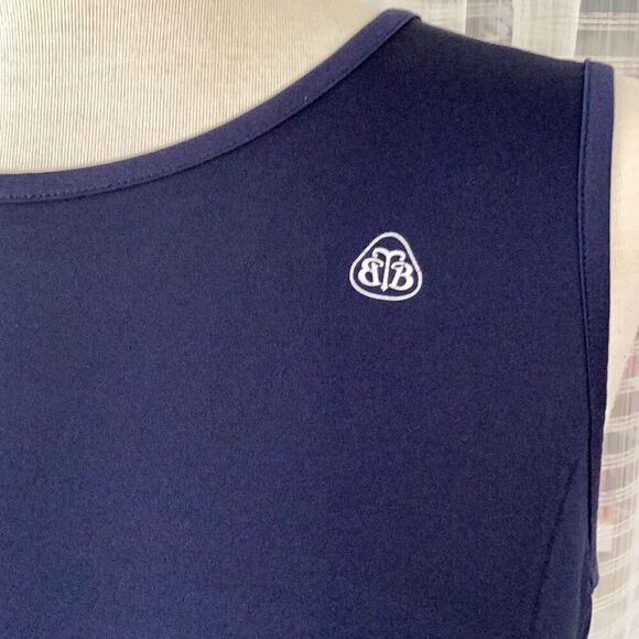 Brooks Brothers Country Club Prosport Women’s Golf Top Sz 18 Navy Blue - Picture 4 of 5